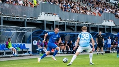 Foto ⟩ RFS futbolisti mājās pret "Malmo" ielaiž četrus vārtus