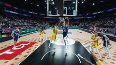 Somijas izlase Tamperē spēles galotnē pārspēj Zviedrijas basketbolistus