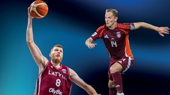 Rīgā lielā sporta sestdiena: Latvija - Lietuva un Latvija - Serbija