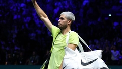 ATP ranga līderis Alkarass negaidīti nepārvar Parīzes "Masters" pirmo kārtu