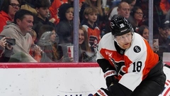 Ābola "Flyers" papildlaikā piekāpjas "Oilers" hokejistiem