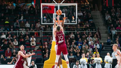 Latvijas basketbolisti Vīnē cīnīsies par pirmo uzvaru Pasaules kausa kvalifikācijā