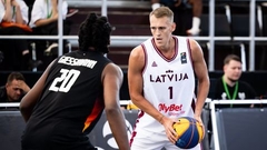 Abas Latvijas 3x3 basketbola izlases garantējušas vietu nākamā gada PK finālturnīrā