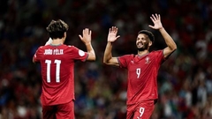 Portugāle izcīna ceturto uzvaru un iekļūst UEFA Nāciju līgas ceturtdaļfinālā