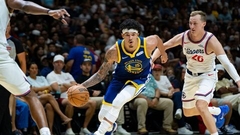 "Warriors" bez Porziņģa Honolulu pārbaudes spēlē piekāpjas "Clippers"
