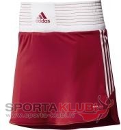 BOX SKORT W UNIRED/WHT (X12334)