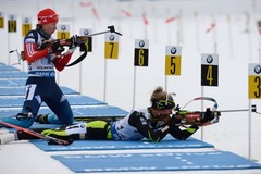 Биатлон. ЧМ, Женская эстафета. LIVE