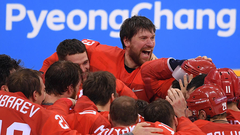 В ОКР отметили важность победы российских хоккеистов на Играх-2018