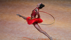 Дина Аверина выиграла второе золото на этапе КМ по художественной гимнастике