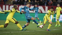 Игроки "Анжи" вышли на матч с "Зенитом" в футболках в поддержку Нурмагомедова