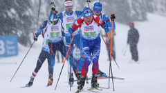 Норвежец Легрейд выиграл масс-старт на чемпионате мира по биатлону