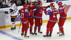 Россия разгромила Германию 
и вышла в плей-офф