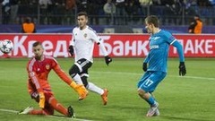 "Зенит" в Лиге чемпионов:
пятая победа и первое место в группе "Зенит" в Лиге чемпионов:
пятая победа и первое место в группе