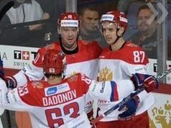 Россия разгромила Швецию на этапе Евротура со счетом 6:3 Россия разгромила Швецию на этапе Евротура со счетом 6:3